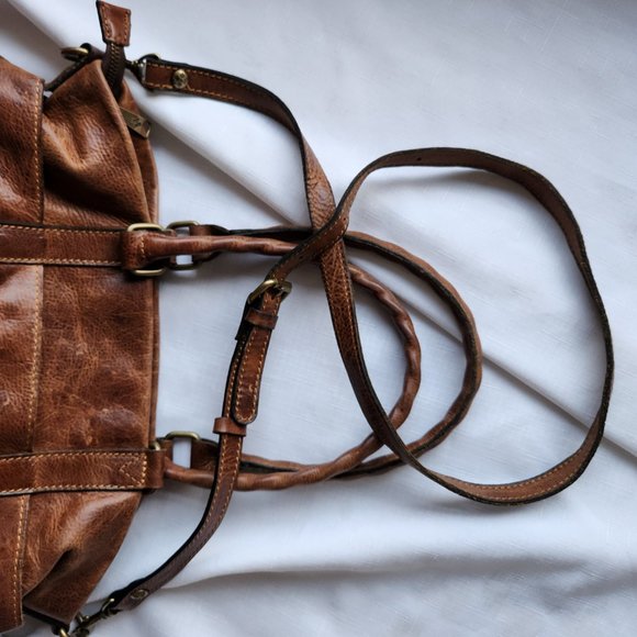 Patricia Nash Leather Brown Crossbody Bag /Handbag - Picture 15 of 16